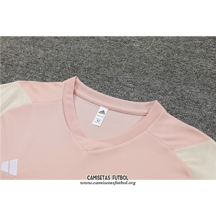 Chandal del Lyon Manga Corta 2023/2024 Rosa - Pantalon Corto
